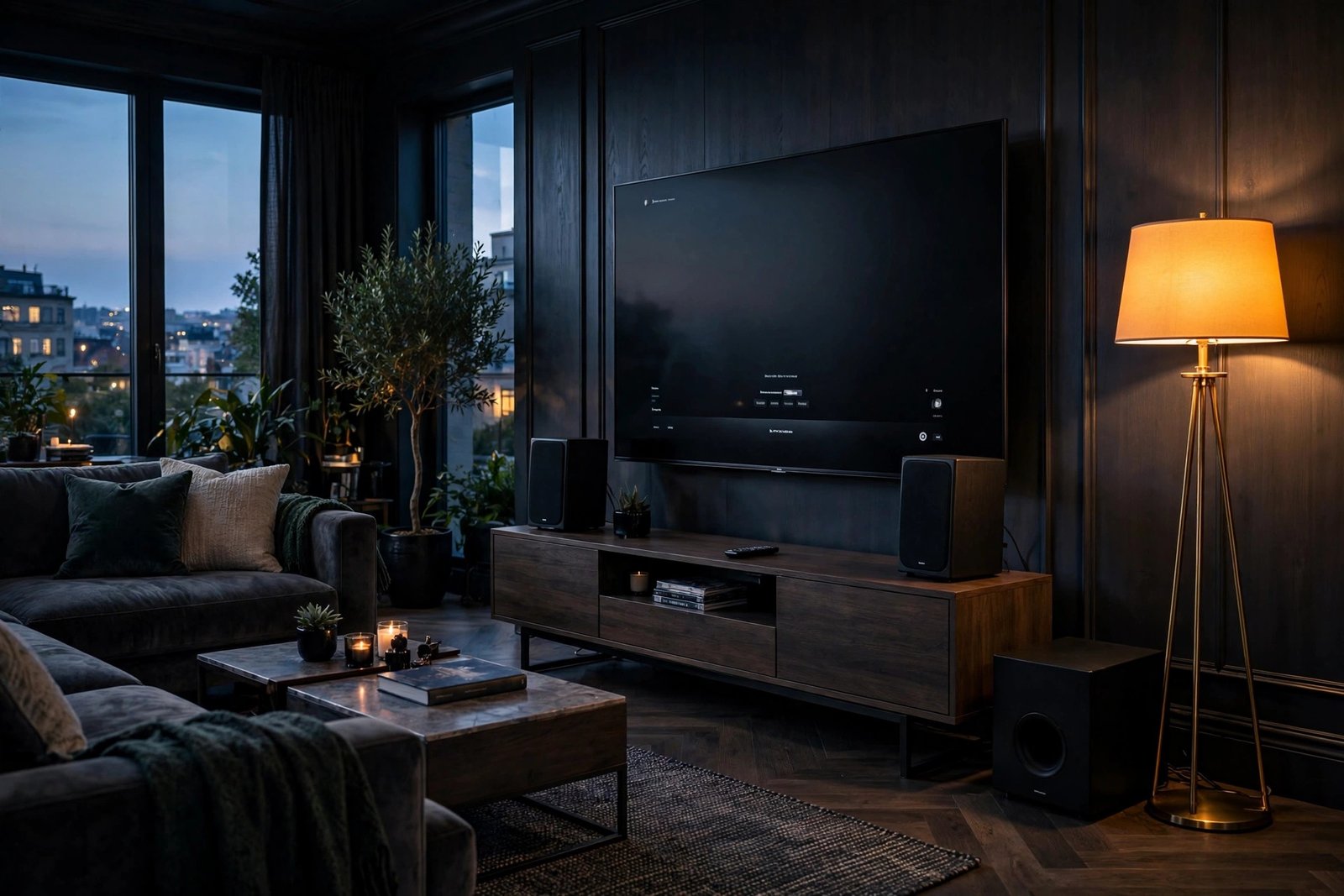 Modern Living Room Setup